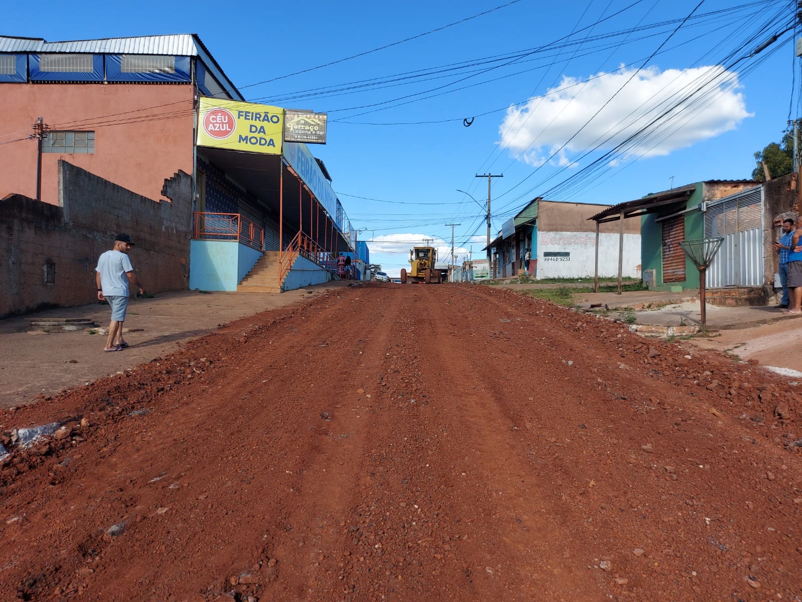 RUA 113 RECEBERÁ NOVA PAVIMENTAÇÃO ASFÁLTICA NO JARDIM CÉU AZUL ...